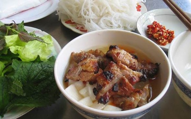 Bún Chả Quạt - Lạch Tray