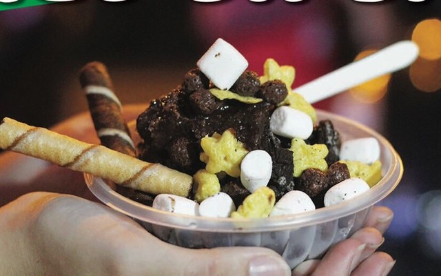 Milo Đá Bào Sốt Socola