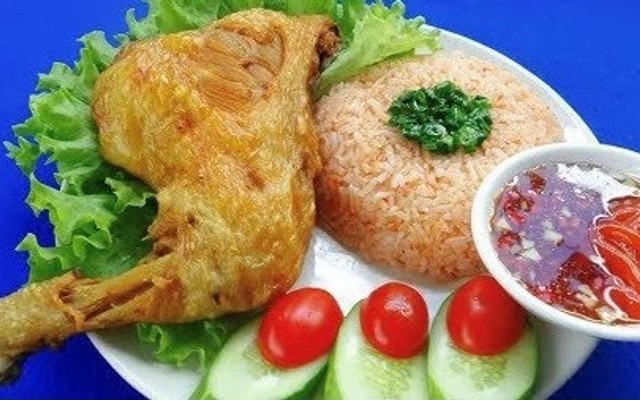 Cơm Gà Xối Mỡ Pon Pon