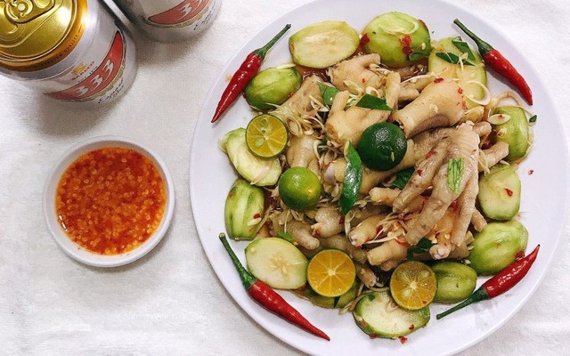 Subin - Chân Gà Ngâm Sả Tắc Cóc Non - Shop Online - Huỳnh Văn Bánh