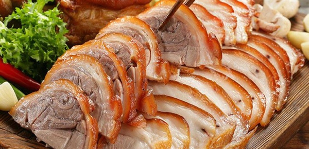 Chân giò heo nướng
