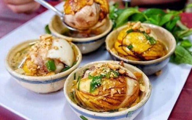 Trứng Lộn Nướng Muối Ớt Cô Kim