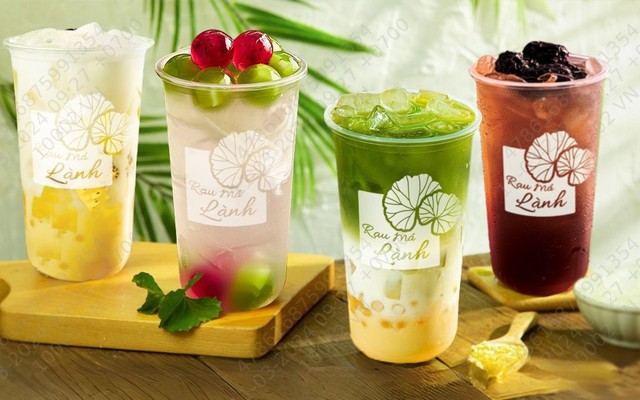 Rau má Lành - Nước Dừa Tươi & Trà Thảo Mộc - Lạc Trung