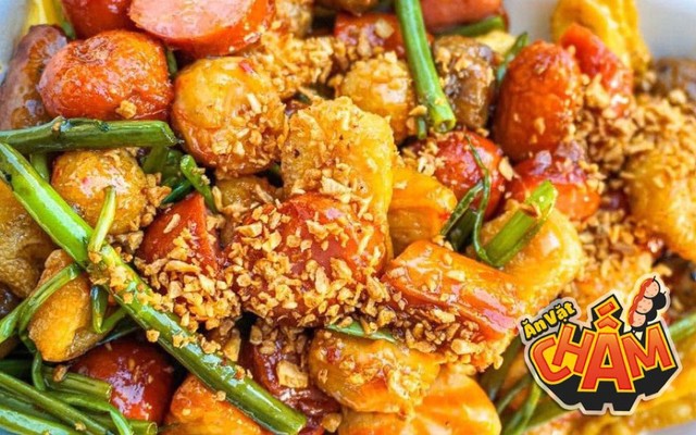 Ăn Vặt Chấm - Mì Xào, Cá Viên Chiên Nước Mắm & Bắp Xào Phô Mai Trứng Muối - Hố Nai