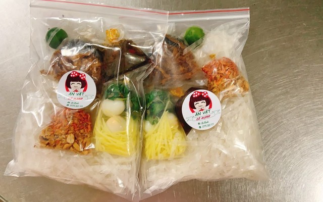 Ăn Vặt Lê Hạnh - Bánh Trán Trộn - Đường 2/4