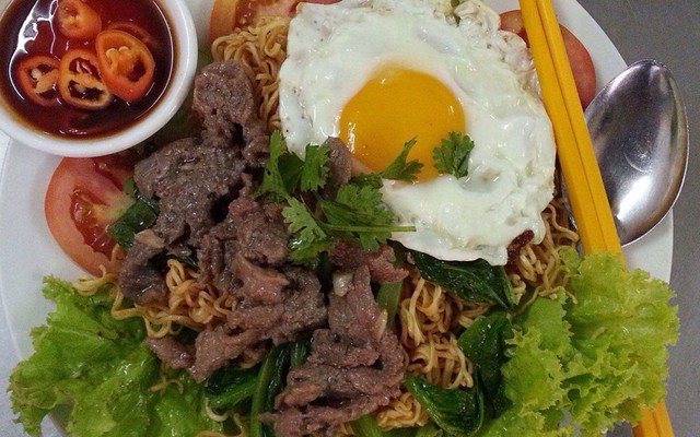 Mì Xào Há Cảo Bo