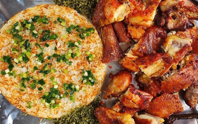 Gà Ta Nướng Cơm Cháy - Gà Nướng Cơm Cháy Cậu 3