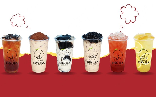 Trà Dâu Bing Tea - 58 Mậu Thân