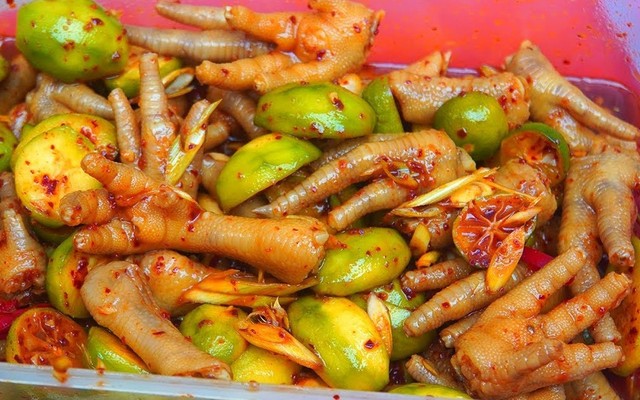 Tú Anh - Chân Gà Sốt Thái - Khu Phố 1A - Shop Online