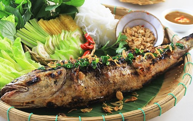 Cá Lóc Nướng Rau Rừng - Quốc Lộ 1A