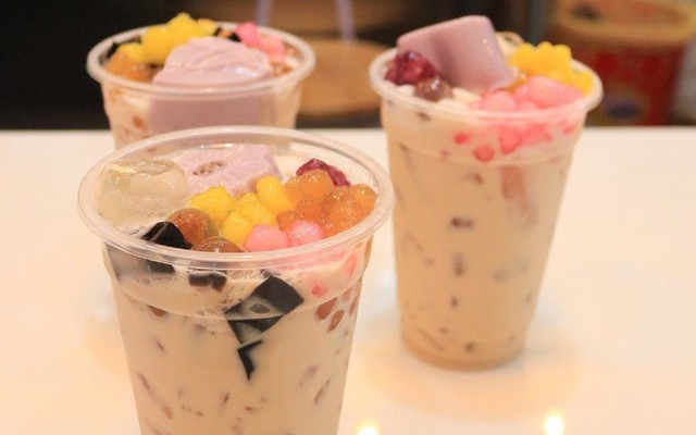 Blue Milk Tea - Duy Tân