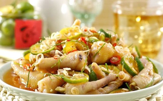 Bếp Bu Hạnh - Chân Gà Xả Tắc - Ngô Gia Tự