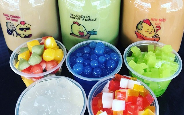 Trà Sữa BOBO Đóng Chai - Bánh Plan & Sữa Chua - CMT8