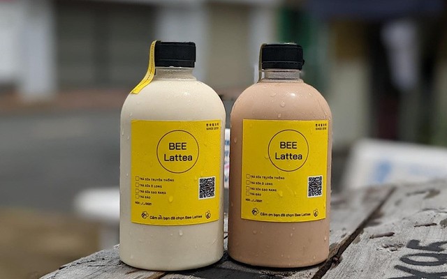 Trà Sữa Hàn Quốc Bee Lattea - Trà Sữa Đóng Chai - Đặng Văn Bi
