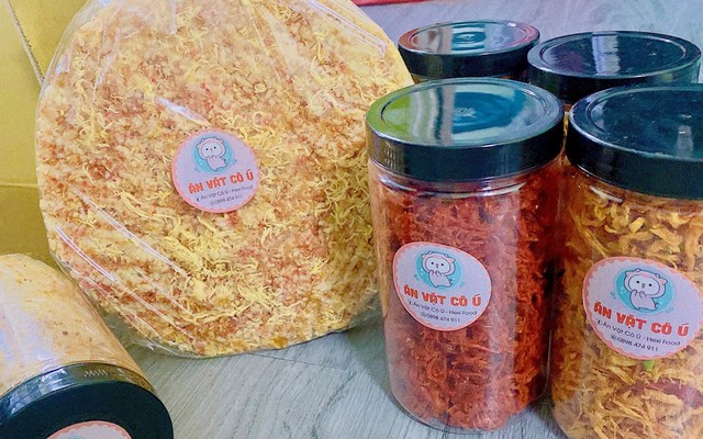 Ăn Vặt Cô Ú - Bánh Tráng & Khô Gà - Đường Số 1