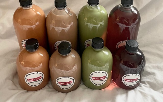 Trà Sữa Đóng Chai - Anti Covid