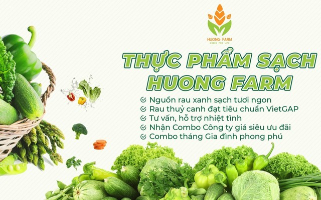 HuongFarm - Nông Sản Việt - Rau Củ Quả Xanh