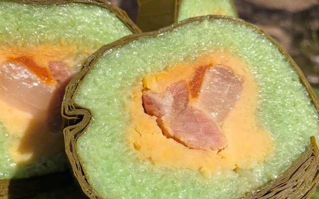 Bánh Tét Trà Cuôn - Kanha