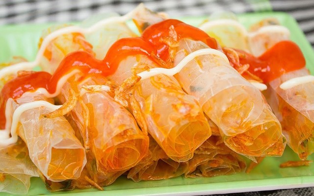 Bánh Tráng Trộn Cuộn - Ăn Vặt Nhất Khang