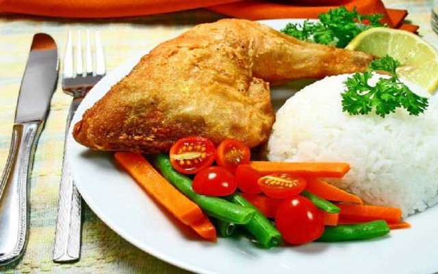 Cơm Gà Xối Mỡ Thiên Hà - Cơm Gà - Trần Thái Tông