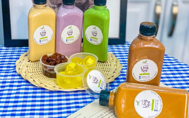LingTea - Trà Sữa Đóng Chai - Đường D9