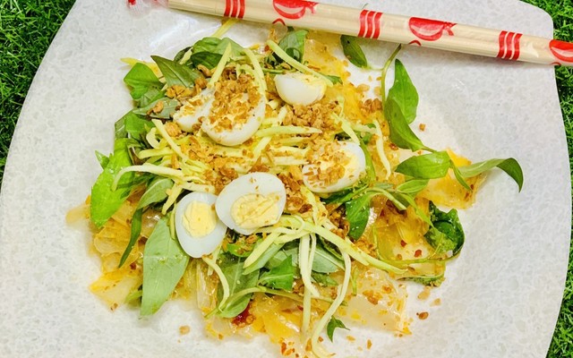 Ăn Vặt Nhà Bông - Bánh Tráng Tóp Mỡ Thịt Bằm & Café