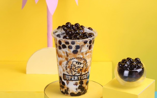 Super Tiger - Sữa Tươi Trân Châu Đường Đen - Phố Chùa Láng