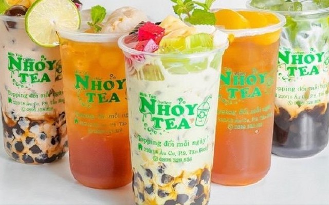 Nhoy Tea - Trà Sữa & Bánh Tráng - Âu Cơ