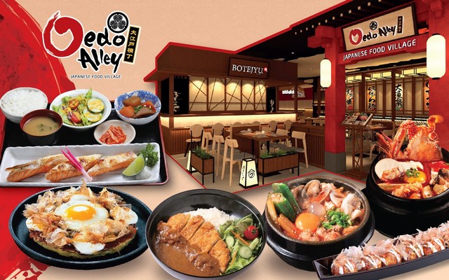Oedo Alley - Japanese Food Village - Saigon Centre