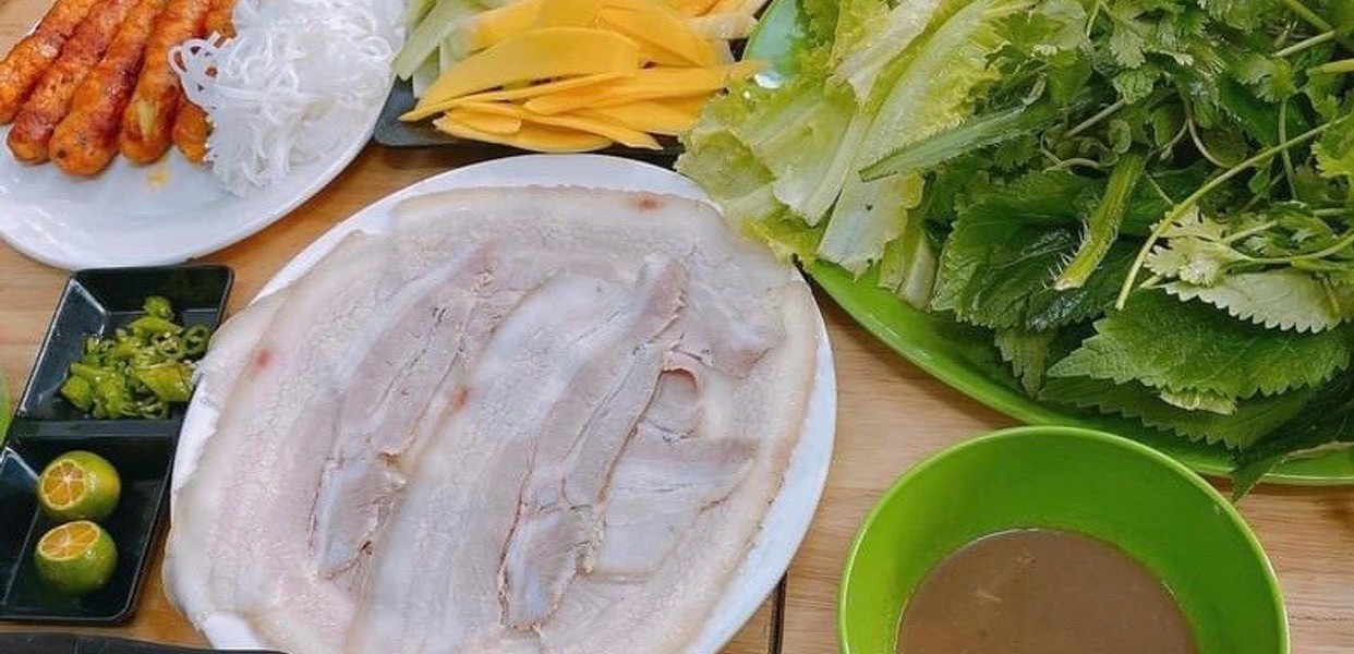Bống - Bánh Tráng Cuốn Thịt Heo - Cát Cụt