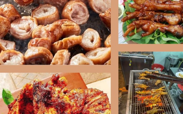 Quán Lệ - Má Heo & Lòng Heo Nướng - Lê Quang Định