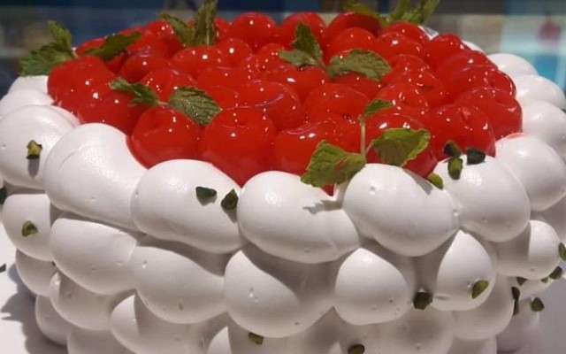 Cherry Sweet Cake - Lotus Milktea & More