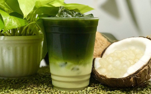 Cà Phê Vườn - Cam Ép & Rau Má