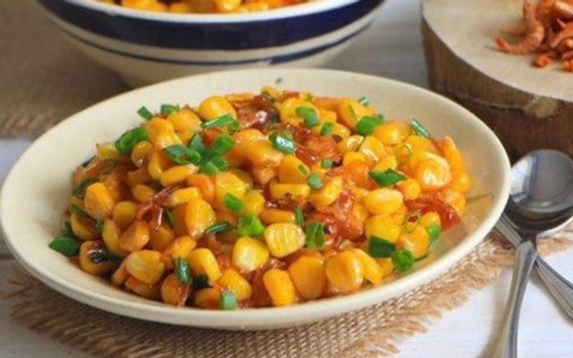 Ăn Vặt Đô La - Bắp Xào Bơ & Bánh Đa Trộn