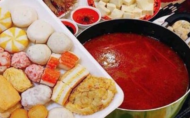 Viên Thả Lẩu & Xúc Xích Phomai - Trương Định