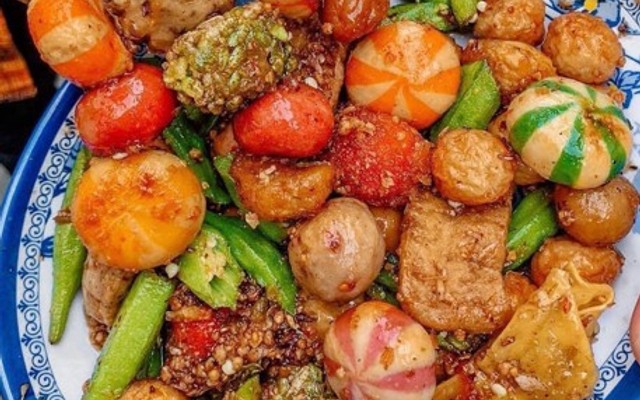 Ăn Vặt Tin Tin - Cá Viên Chiên & Trà Tắc