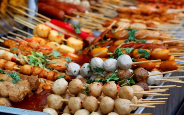 Cá Viên Chiên Thảo - Bắp Xào & Bánh Tráng Nướng