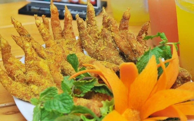 An Viên - Chân Gà Rang Muối Hải Sản - Trung Hoà