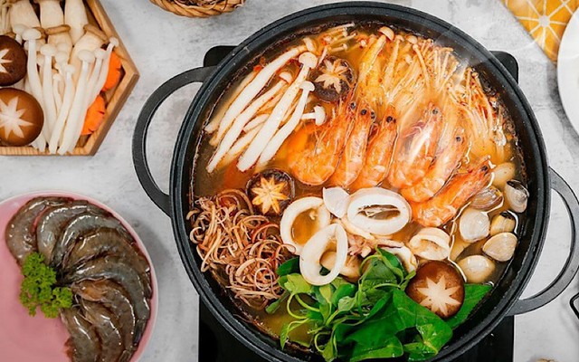 Bà 7 - Lẩu Đầu Cá Hồi & Lẩu Thái Hải Sản - Âu Dương Lân