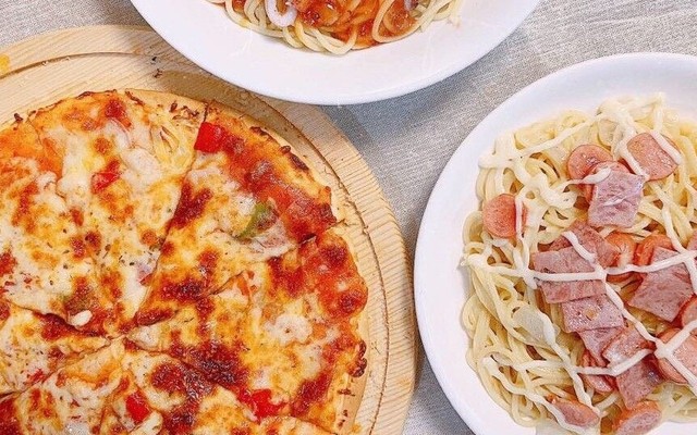 Pizza PocPoc -Spaghetti & Sườn Nướng - Tân Mai