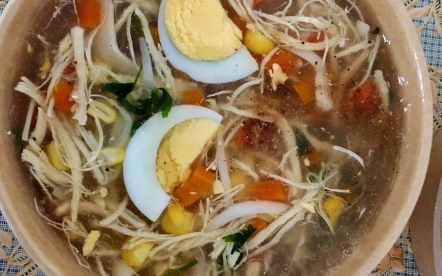 Bếp Nhà Thu - Súp Gà Nấm Ngô & Bánh Gà - Vĩnh Hưng