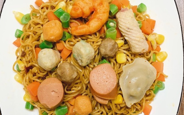 Phong Food - Mì Trộn Indomie - Triều Khúc