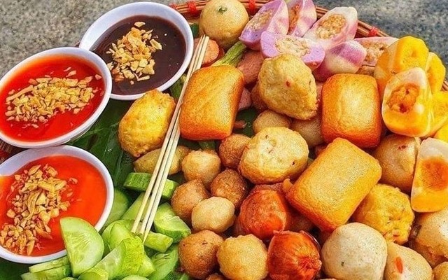 Xiên Que Mon Mon - Cá Viên Chiên - Nguyễn Thị Thập