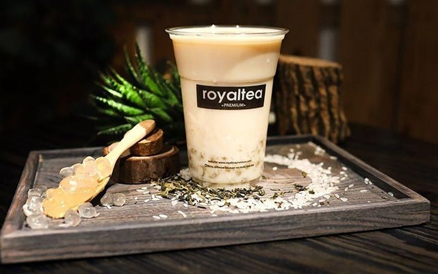 RoyalTea - Sữa Tươi Trân Châu Đường Đen - Xuân Đỉnh
