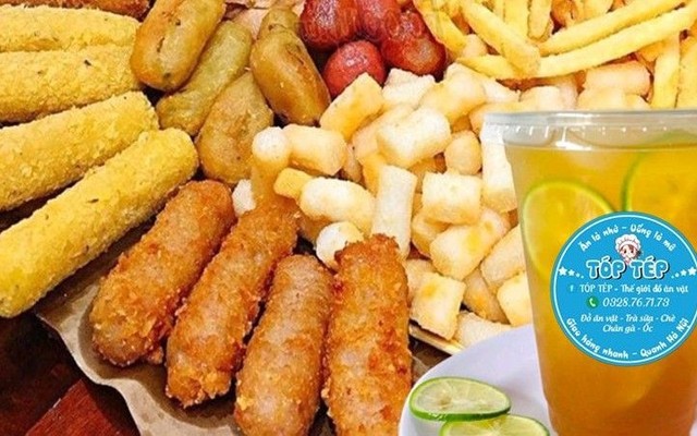 TÓP TÉP Thế Giới Đồ Ăn Vặt - Mì Trộn Indomie & Chân Gà - Cự Lộc