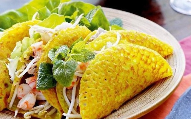 Bánh Xèo Sương Bay - Bánh Xèo Miền Trung & Ram Bắp Miền Trung