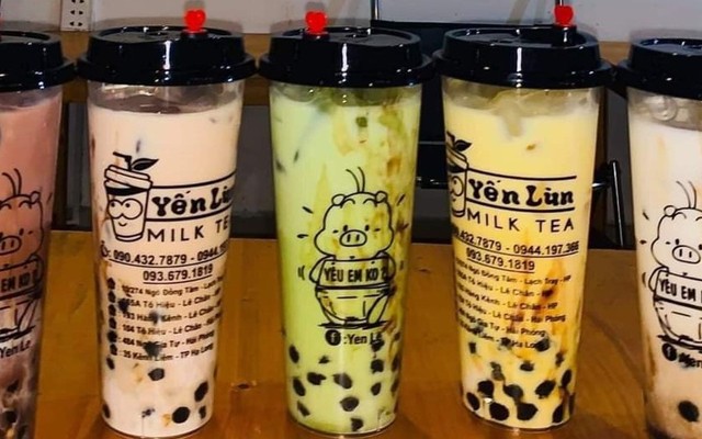 Yến Lùn - Sữa Tươi Trân Châu Đường Đen - Tô Hiệu