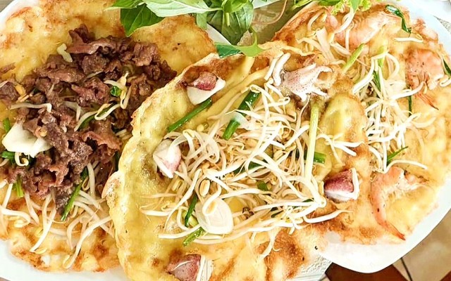 Bánh Xèo Tôm Nhảy Bình Định - Vườn Lài