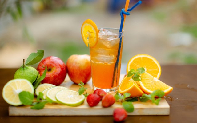 Tiệm Trà Long - Trà Trái Cây - Nguyễn Sơn