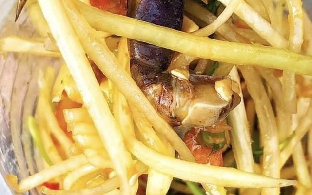 Gỏi Đu Đủ Đâm Ba Khía SOMTAM - Trường Mầm Non Hoa Sen